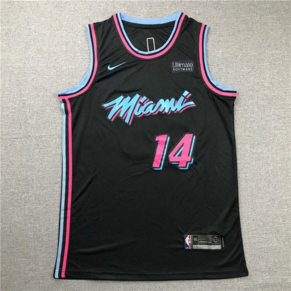 tyler herro black miami vice jersey